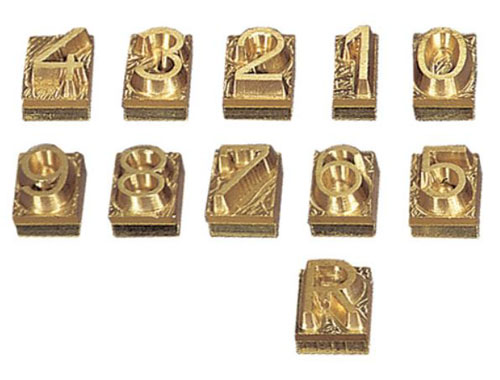 čísla do vypalovačky