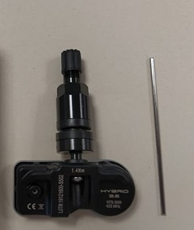 Senzor EU-PRO Hybrid 3.5  3200 Clamp-in čierny, HTS-A68BN, 434MHz TPMS