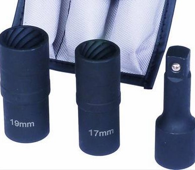 sada pro demontáž bezpečnostních šroubů (17